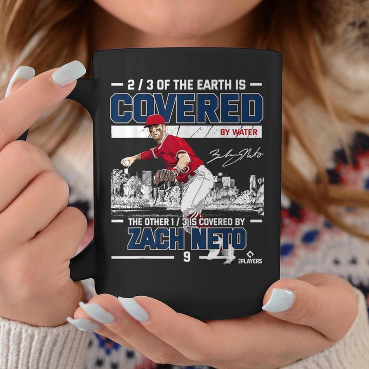 Covered Zach Neto Los Angeles Mlbpa コーヒーマグ 面白い贈り物