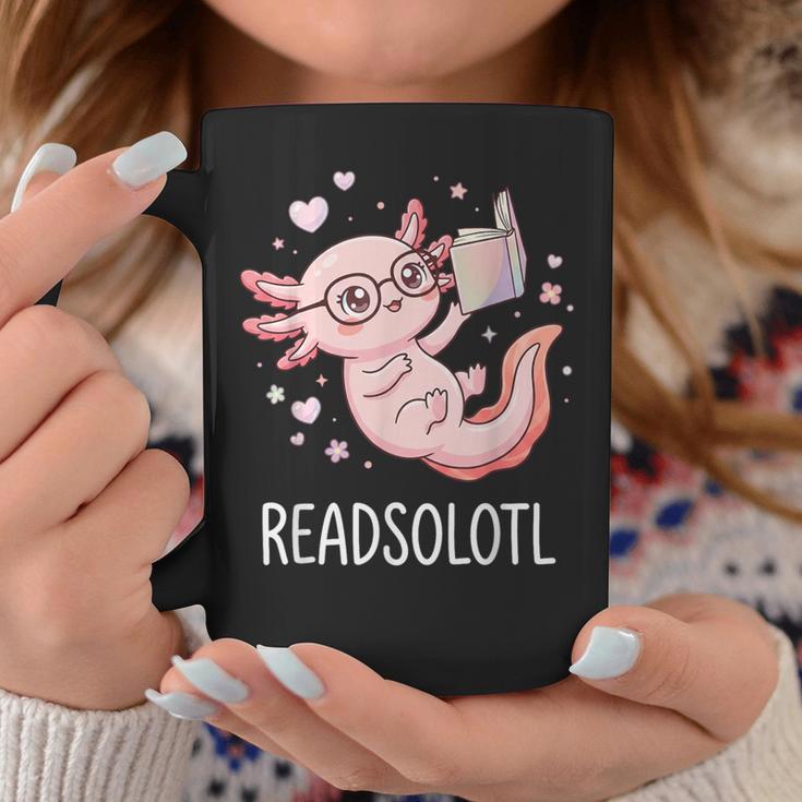 Cute Kawaii Readsolotl Axolotl Reading Book Pun Graphic Print Coffee Mug Unique Gifts Cute Kawaii Readsolotl Axolotl Reading Book Pun Graphic Print Coffee Mug Unique Gifts