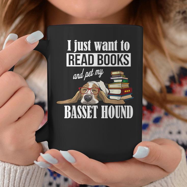 Cute Kids Read Books & Pet My Basset Hound Dog Lover Graphic Print Coffee Mug Unique Gifts Cute Kids Read Books & Pet My Basset Hound Dog Lover Graphic Print Coffee Mug Unique Gifts