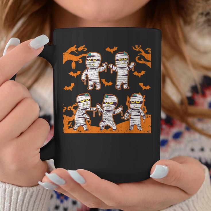 Dabbing Dancing Mummy ハロウィン ダブ ダンス ポーズ ミイラ コーヒーマグ 面白い贈り物