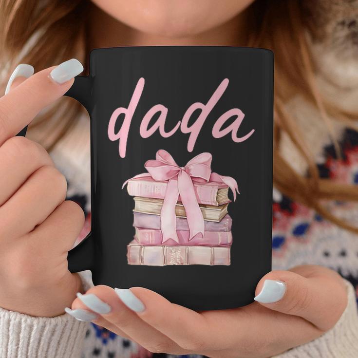 Dada Book First Chapter Birthday Girl Coquette Bow Matching Graphic Print Coffee Mug Unique Gifts Dada Book First Chapter Birthday Girl Coquette Bow Matching Graphic Print Coffee Mug Unique Gifts