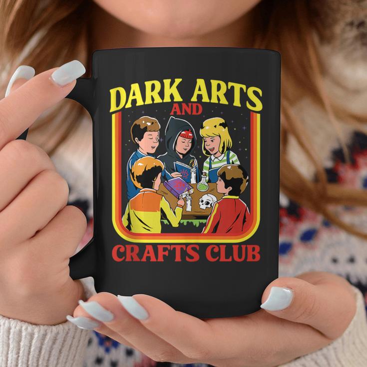 Dark Arts And Crafts Club Retro Witchy Book Cover Graphic Print Coffee Mug Unique Gifts