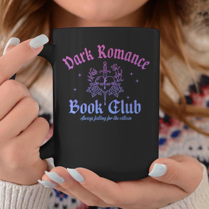 Dark Romance Book Club Always Falling For The Villain Quote Graphic Print Coffee Mug Unique Gifts