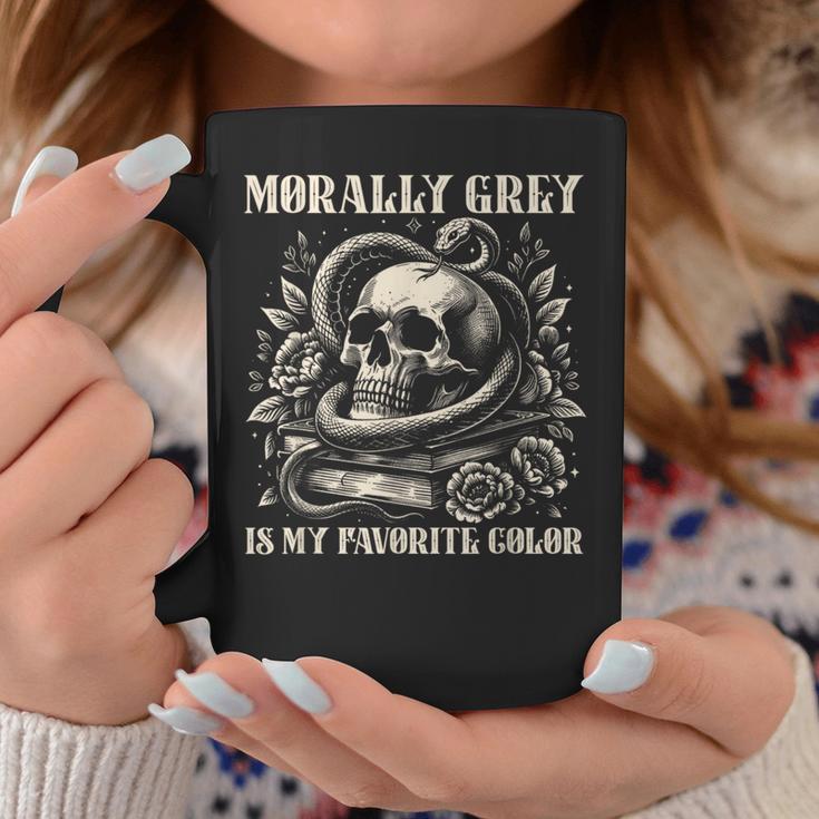 Dark Romance Book Villain Morally Grey Is My Favorite Color Graphic Print Coffee Mug Unique Gifts Dark Romance Book Villain Morally Grey Is My Favorite Color Graphic Print Coffee Mug Unique Gifts