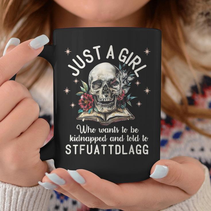 Dark Romance Smutt Book Merch STFUATTDLAGG Good Girl Trigger Graphic Print Coffee Mug Unique Gifts