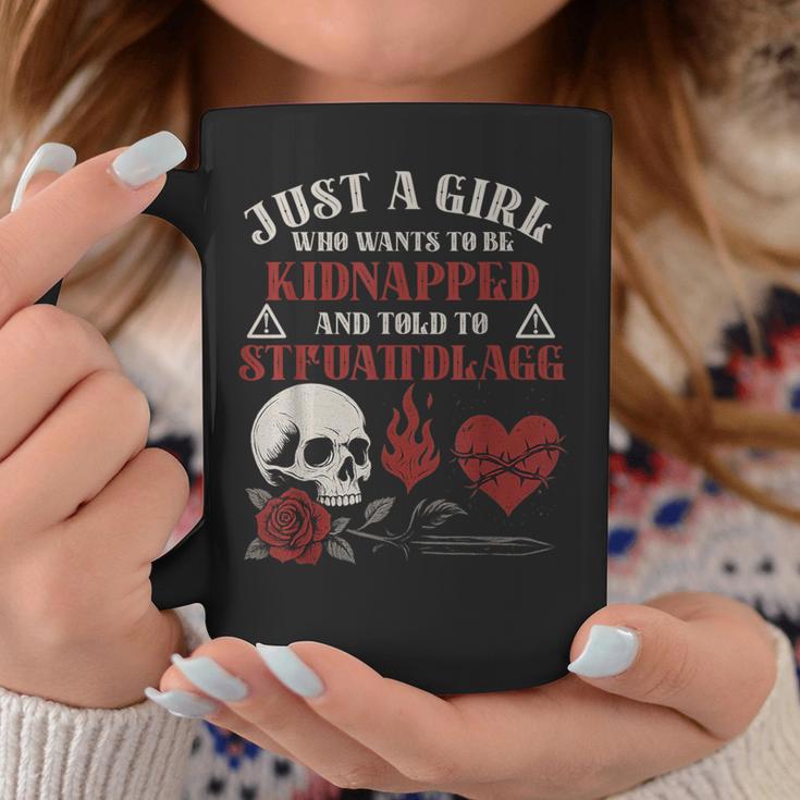 Dark Romance Smutt Books Merch STFUATTDLAGG Kidnapped Graphic Print Coffee Mug Unique Gifts