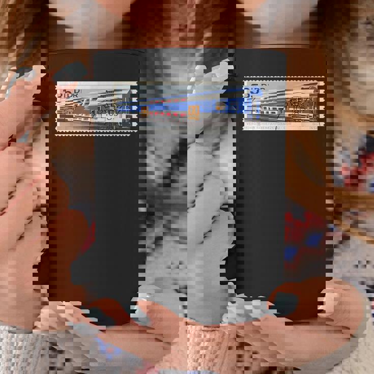 Ddr東ドイツベルリン列車消印sovi8プロパガンダ。 コーヒーマグ 面白い贈り物