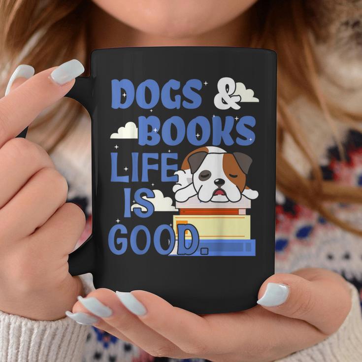 Dog Books Life Is Great Graphic Print Coffee Mug Unique Gifts Dog Books Life Is Great Graphic Print Coffee Mug Unique Gifts