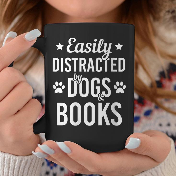 Dog Lover Book Lover Reading Books And Dogs Dog Graphic Print Coffee Mug Unique Gifts
