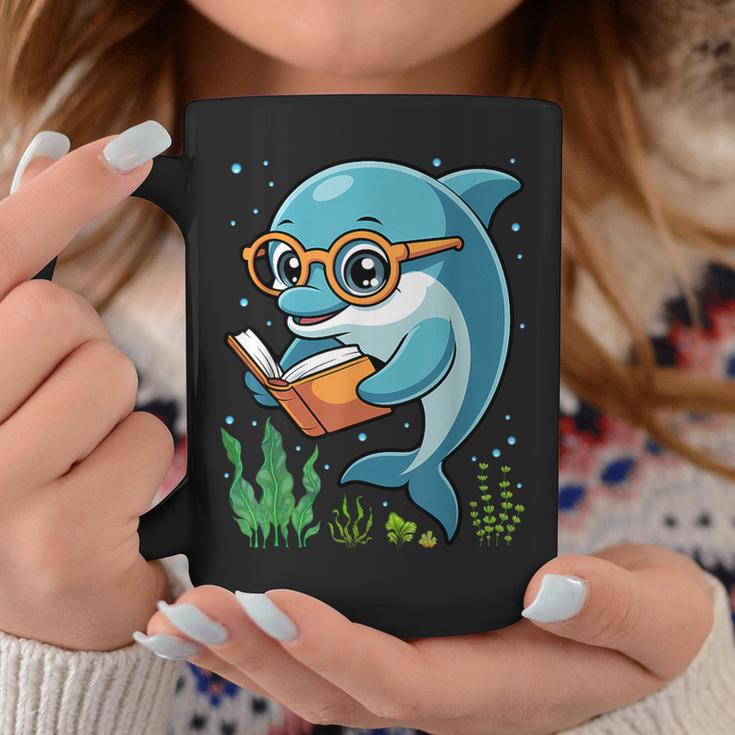 Dolphin Reading Book Matching Bookworm Librarian Books Lover Graphic Print Coffee Mug Unique Gifts Dolphin Reading Book Matching Bookworm Librarian Books Lover Graphic Print Coffee Mug Unique Gifts