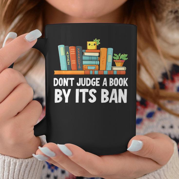 Don't Judge A Book By Its Ban Graphic Print Coffee Mug Unique Gifts