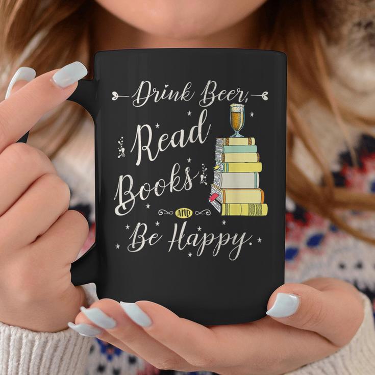 Drink Beer Read Books Be Happy Book For Readers Graphic Print Coffee Mug Unique Gifts Drink Beer Read Books Be Happy Book For Readers Graphic Print Coffee Mug Unique Gifts