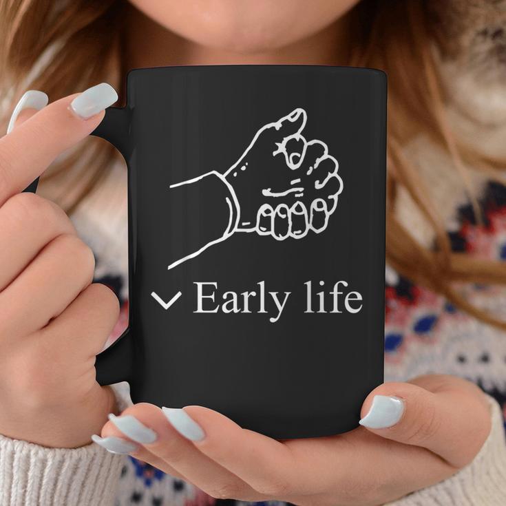 Early Life Hand メンズ レディース コーヒーマグ 面白い贈り物
