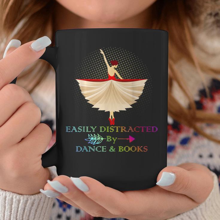 Easily Distracted By Dance And Books Shirt Graphic Print Coffee Mug Unique Gifts Easily Distracted By Dance And Books Shirt Graphic Print Coffee Mug Unique Gifts