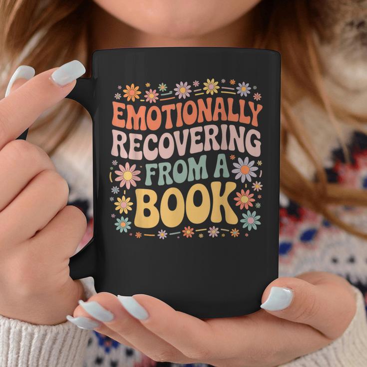Emotionally Recovering From A Book Reading Graphic Print Coffee Mug Unique Gifts