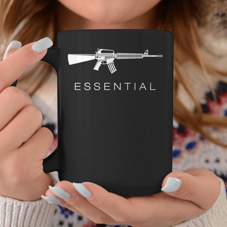 Essential Weapons ガンシャツ Ar-15 アサルトライフル銃 長袖tシャツ コーヒーマグ 面白い贈り物