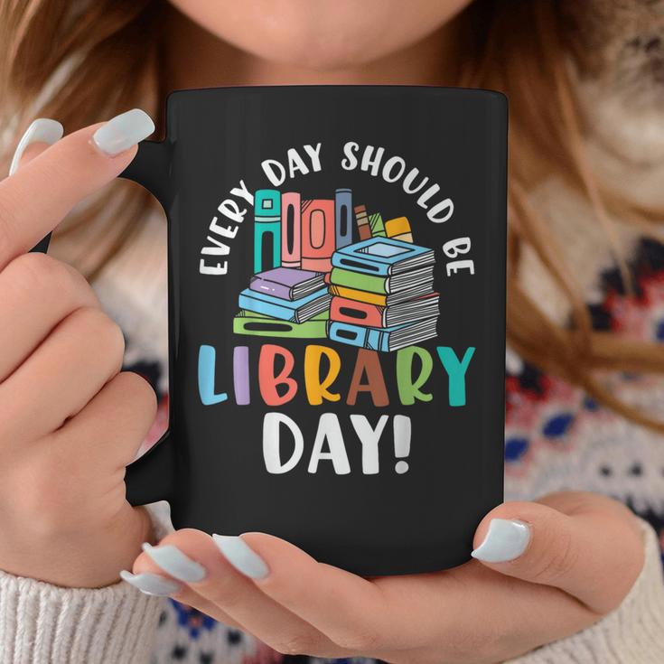 Every Day Should Be Book Reading Graphic Print Coffee Mug Unique Gifts