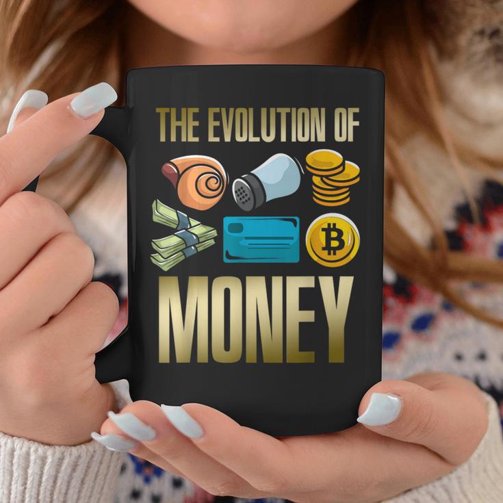 Evolution Of Money お金の進化 ビットコインプランb 暗号通貨btc ホドル コーヒーマグ 面白い贈り物