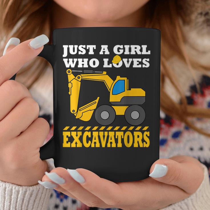 Excavadora Regalo Chicas Construcción Regalos Taza de café Regalos divertidos