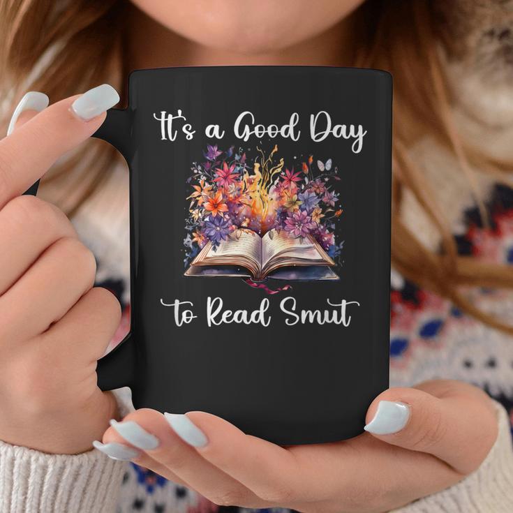 Floral Book Smut Slut Read Smutty Books Fuck Off I'm Reading Graphic Print Coffee Mug Unique Gifts