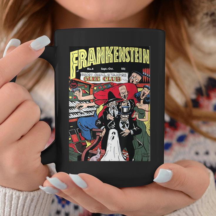 Frankenstein Halloween Horror Vintage Comic Book Retro Graphic Print Coffee Mug Unique Gifts Frankenstein Halloween Horror Vintage Comic Book Retro Graphic Print Coffee Mug Unique Gifts