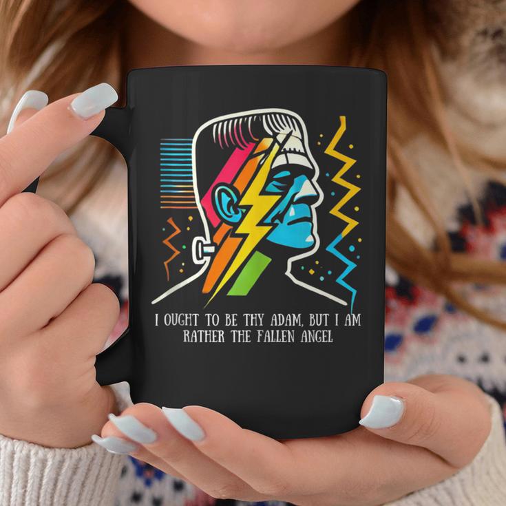 Frankenstein I Ought To Be Thy AdamFallen Angel Book Quote Graphic Print Coffee Mug Unique Gifts