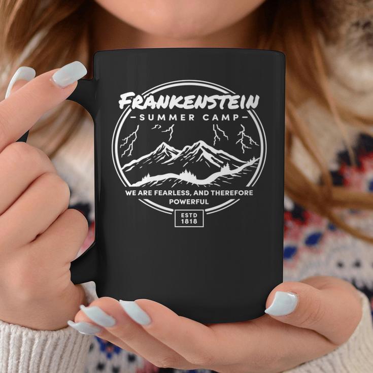Frankenstein Summer Camp Mountain Literary Book Graphic Print Coffee Mug Unique Gifts