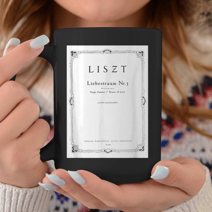 Franz Liszt Dream Of Love Vintage Book Cover Graphic Print Coffee Mug Unique Gifts Franz Liszt Dream Of Love Vintage Book Cover Graphic Print Coffee Mug Unique Gifts