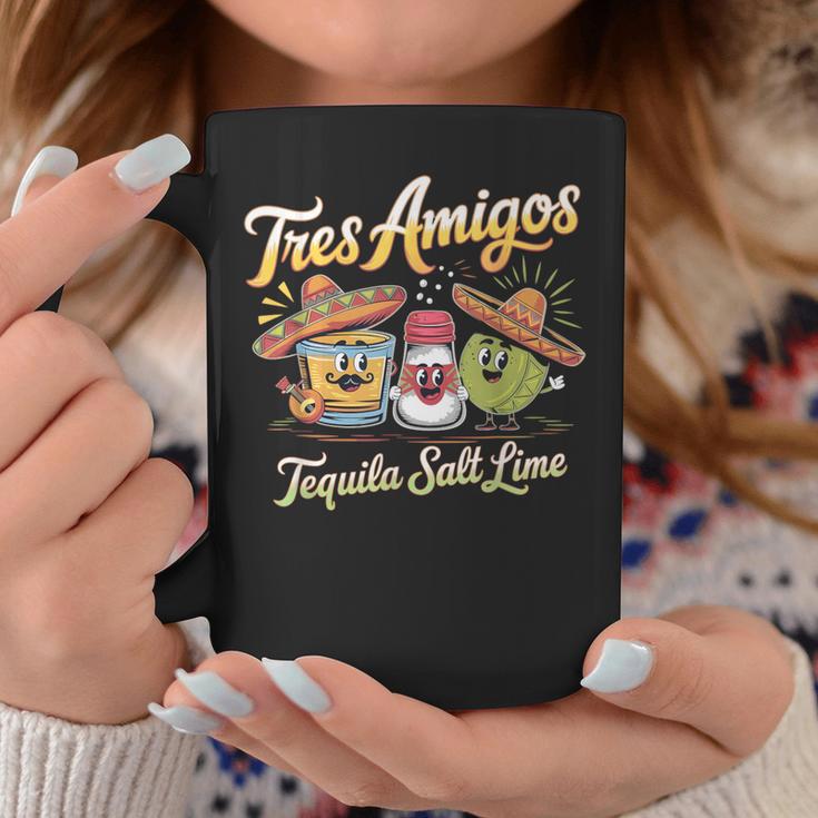 Drinking 3 Tres Amigos Tequila ソルト ライム シンコ・デ・マヨ コーヒーマグ 面白い贈り物