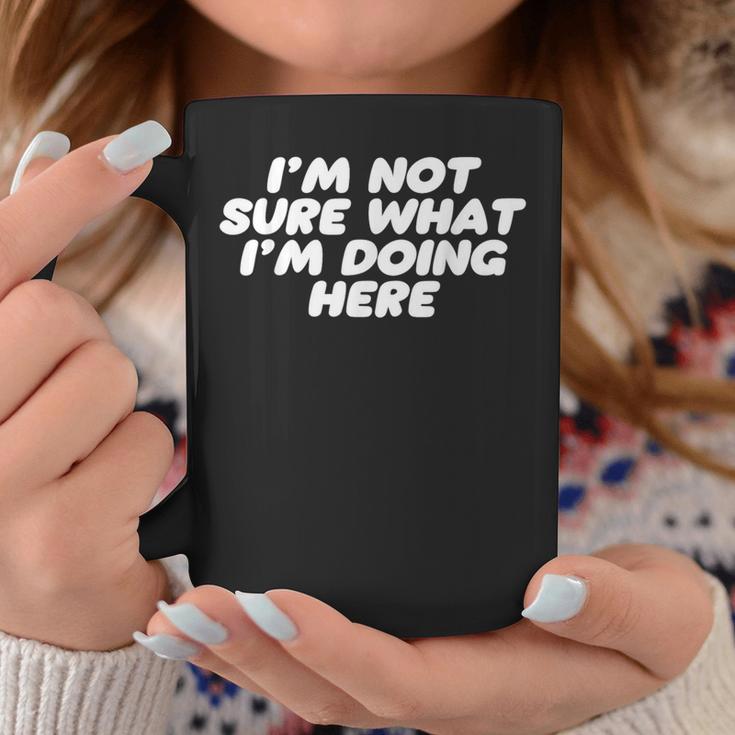 I'm Noture What I'm Doing Here Confused コーヒーマグ 面白い贈り物