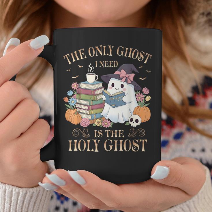 The Only Ghost I Need Is The Holy Ghost Books Reading Lovers Graphic Print Coffee Mug Unique Gifts