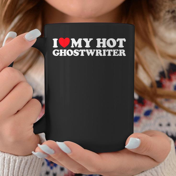 Ghost Writer Heart Cute Book Co Author Dating Fan Graphic Print Coffee Mug Unique Gifts