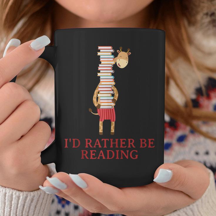 Giraffe Book Lovers I'd Rather Be ReadingShirt Graphic Print Coffee Mug Unique Gifts Giraffe Book Lovers I'd Rather Be ReadingShirt Graphic Print Coffee Mug Unique Gifts