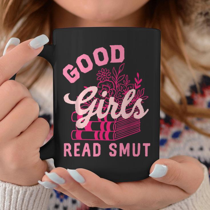 Good Girls Read Dirty Books Smutt Book Lover Women Spicy Graphic Print Coffee Mug Unique Gifts