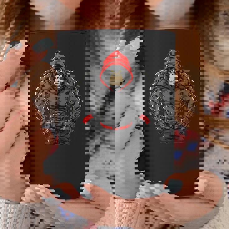 Gorilla Workout Angrytrongcaryilverback Gorilla Gym コーヒーマグ 面白い贈り物