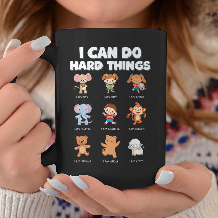 I Can Do Hard Things Children's Book Characters Graphic Print Coffee Mug Unique Gifts I Can Do Hard Things Children's Book Characters Graphic Print Coffee Mug Unique Gifts