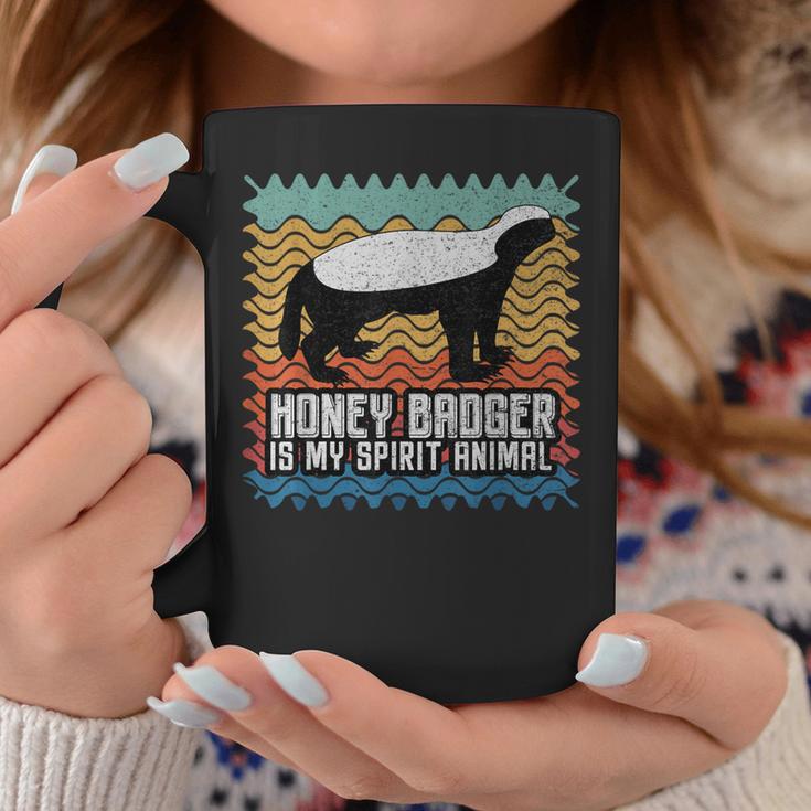 Honey Badger Is Mypirit Animal コーヒーマグ 面白い贈り物