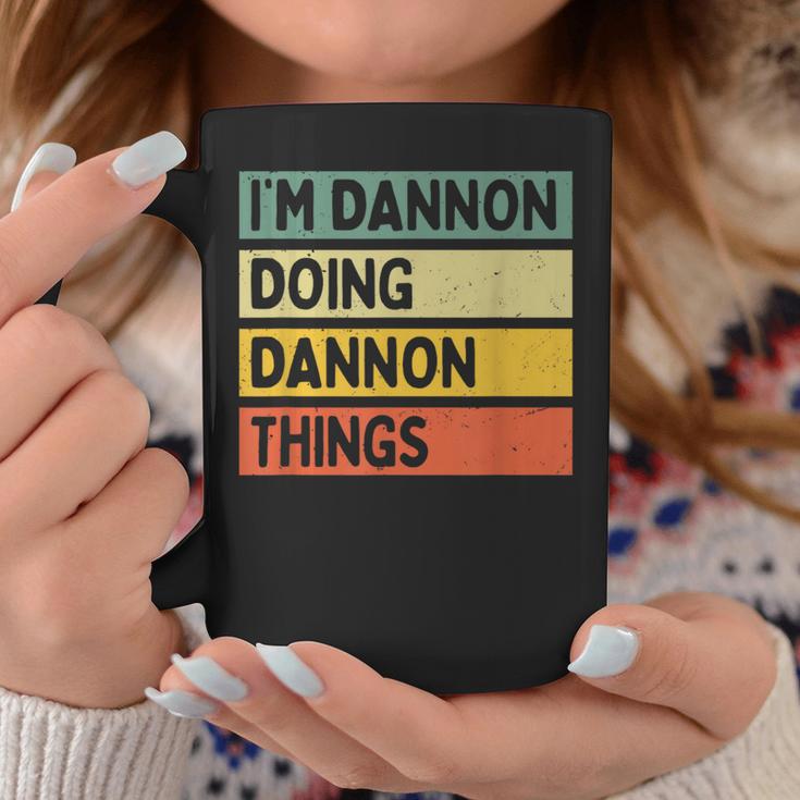 I'm Dannon Doing Dannon Things 面白い名言 コーヒーマグ 面白い贈り物