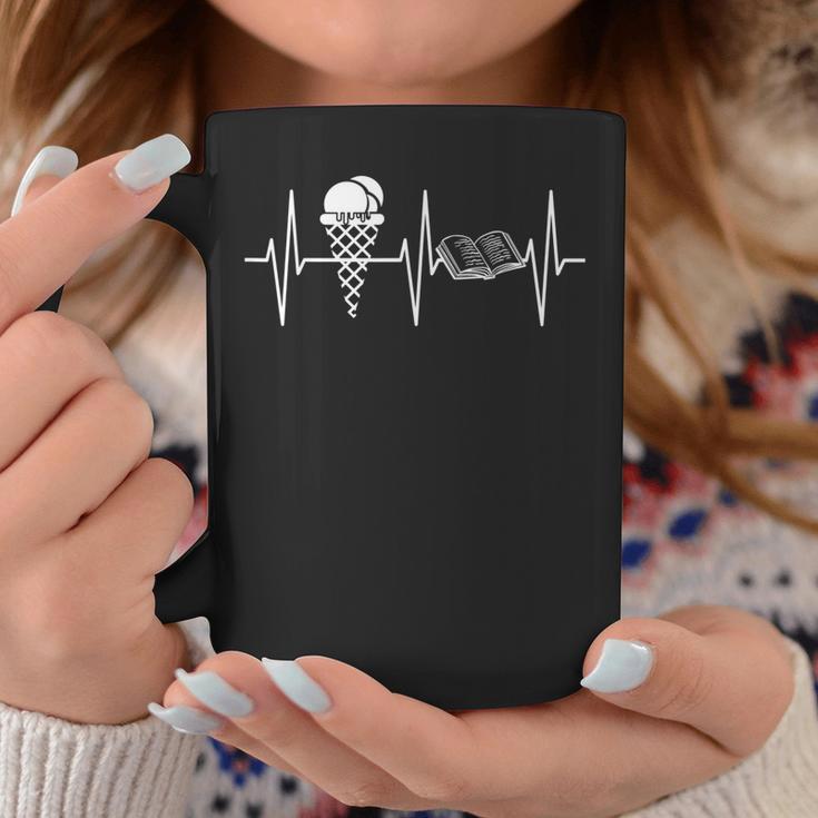Ice Cream Shirt Book Lover Gelato Ice Cream Lover Men Women Kids Graphic Print Coffee Mug Unique Gifts
