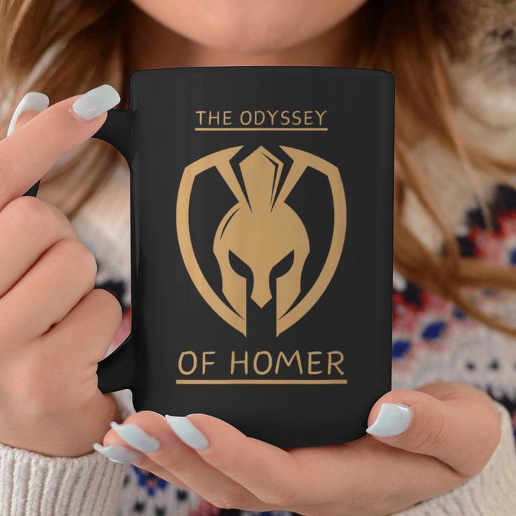 Iliad Odyssey Homer Classic Literature For Book Lovers Graphic Print Coffee Mug Unique Gifts