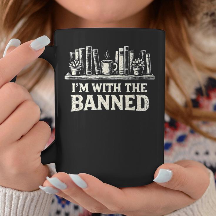 I'm With The Banned Books Reader Protest Literature Lover Graphic Print Coffee Mug Unique Gifts I'm With The Banned Books Reader Protest Literature Lover Graphic Print Coffee Mug Unique Gifts