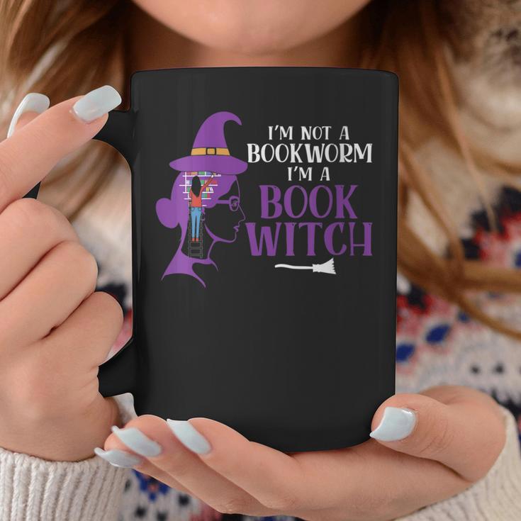 I'm Not A Bookworm I'm A Book Witch Halloween Book Reader Graphic Print Coffee Mug Unique Gifts