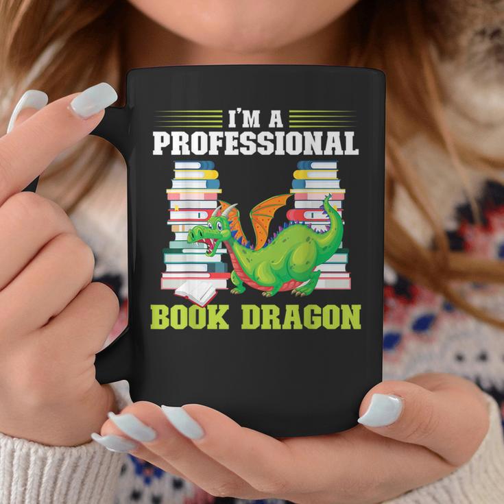 I'm a Professional Book Dragon Mythical Creatures Graphic Print Coffee Mug Unique Gifts