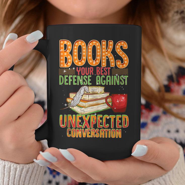 Introverts Book Club Members Readers Books Bibliophiles Graphic Print Coffee Mug Unique Gifts