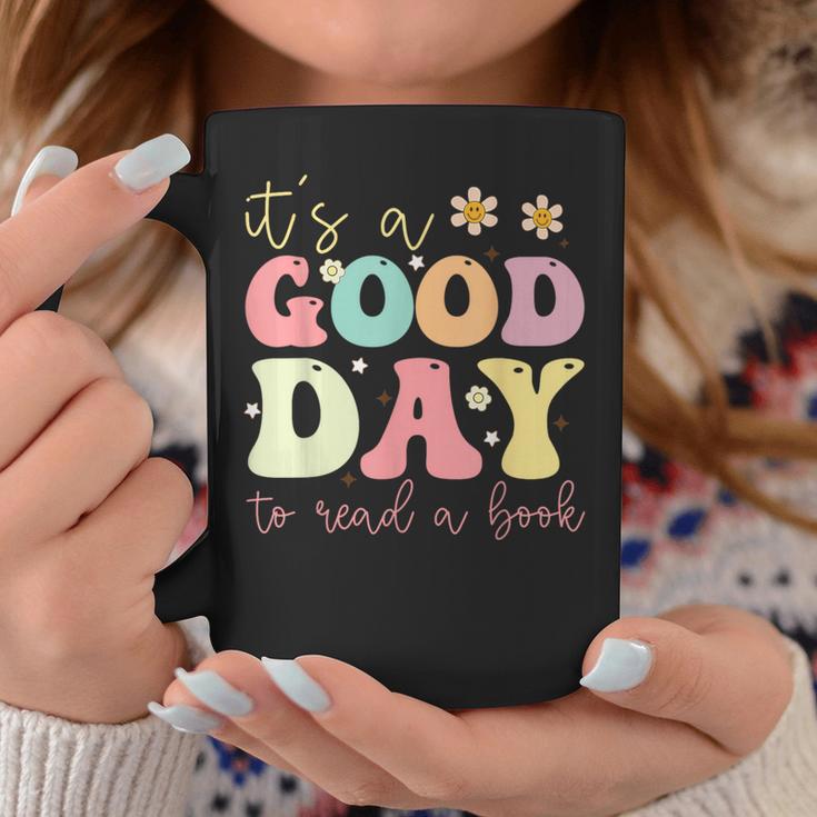 It’s A Good Day To Read A Book Lovers Library Reading Women Graphic Print Coffee Mug Unique Gifts