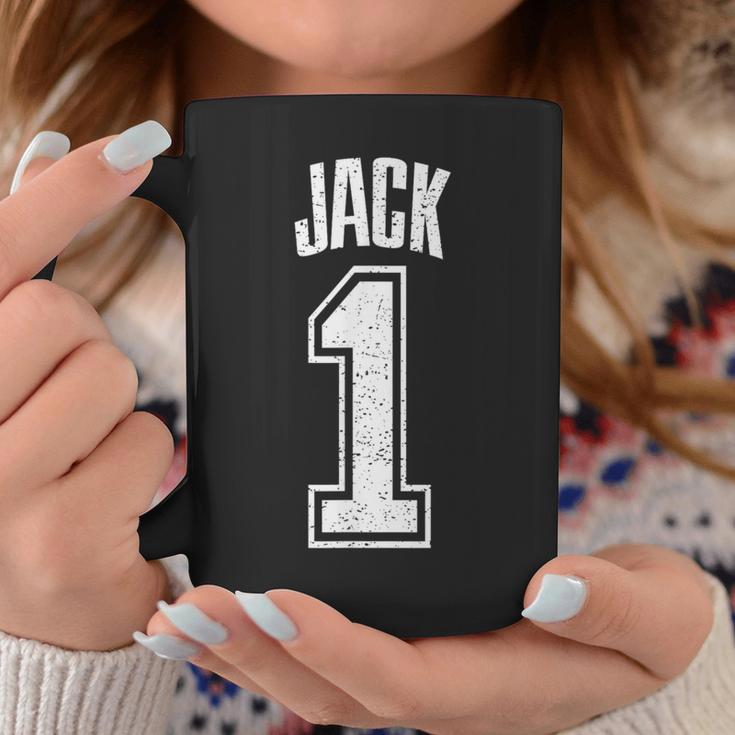 Jackサポーター番号 1番の大ファン コーヒーマグ 面白い贈り物