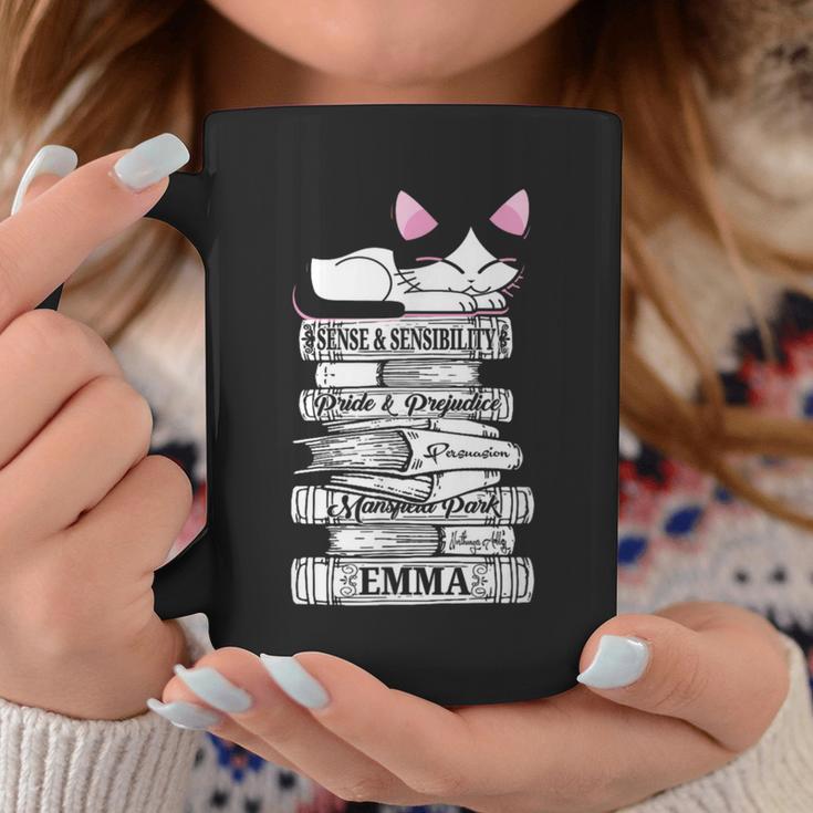 Jane Austen Mr Darcy Romantic Quote Literary Book Club Fan Graphic Print Coffee Mug Unique Gifts