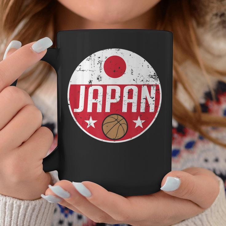 Japan Basketball Flag Jerseyupporter Nippon Fan コーヒーマグ 面白い贈り物