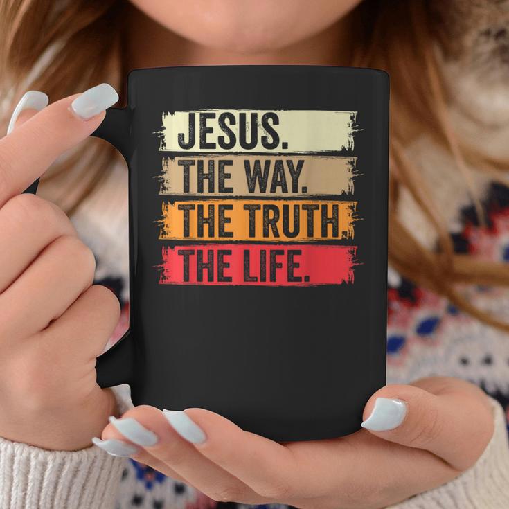 Jesus The Way The Truth Life Erse Christian Worship コーヒーマグ 面白い贈り物