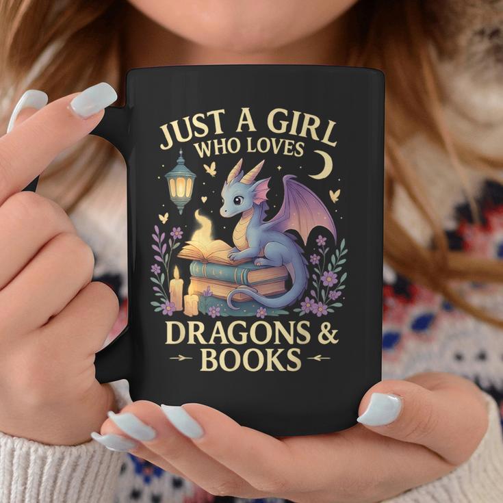 Just a Girl Who Loves Cute Dragons And Books Graphic Print Coffee Mug Unique Gifts Just a Girl Who Loves Cute Dragons And Books Graphic Print Coffee Mug Unique Gifts